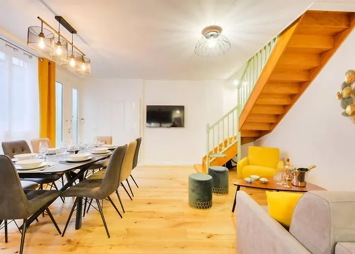 Luxueux Duplex 6 - 8pers - Full Equipped - Republique Paris