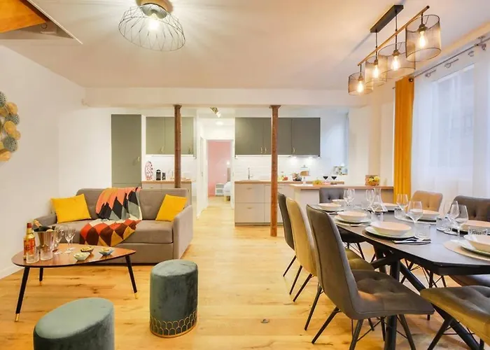 Luxueux Duplex 6 - 8pers - Full Equipped - Republique Lejlighed *