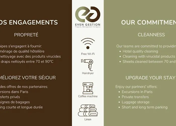 Lejlighed Luxueux Duplex 6 - 8pers - Full Equipped - Republique *